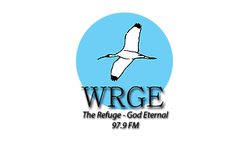 WRGE-LP logo.